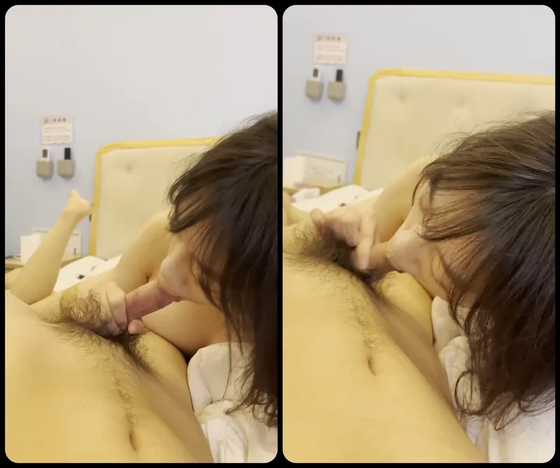 Ghệ ngoan bú láp của quý bự của anh